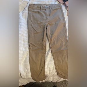 Size 4 tan khaki jeans from American Eagle